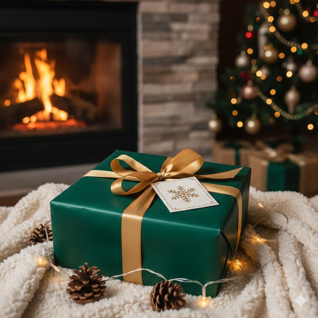 Vintage cadeauverpakking